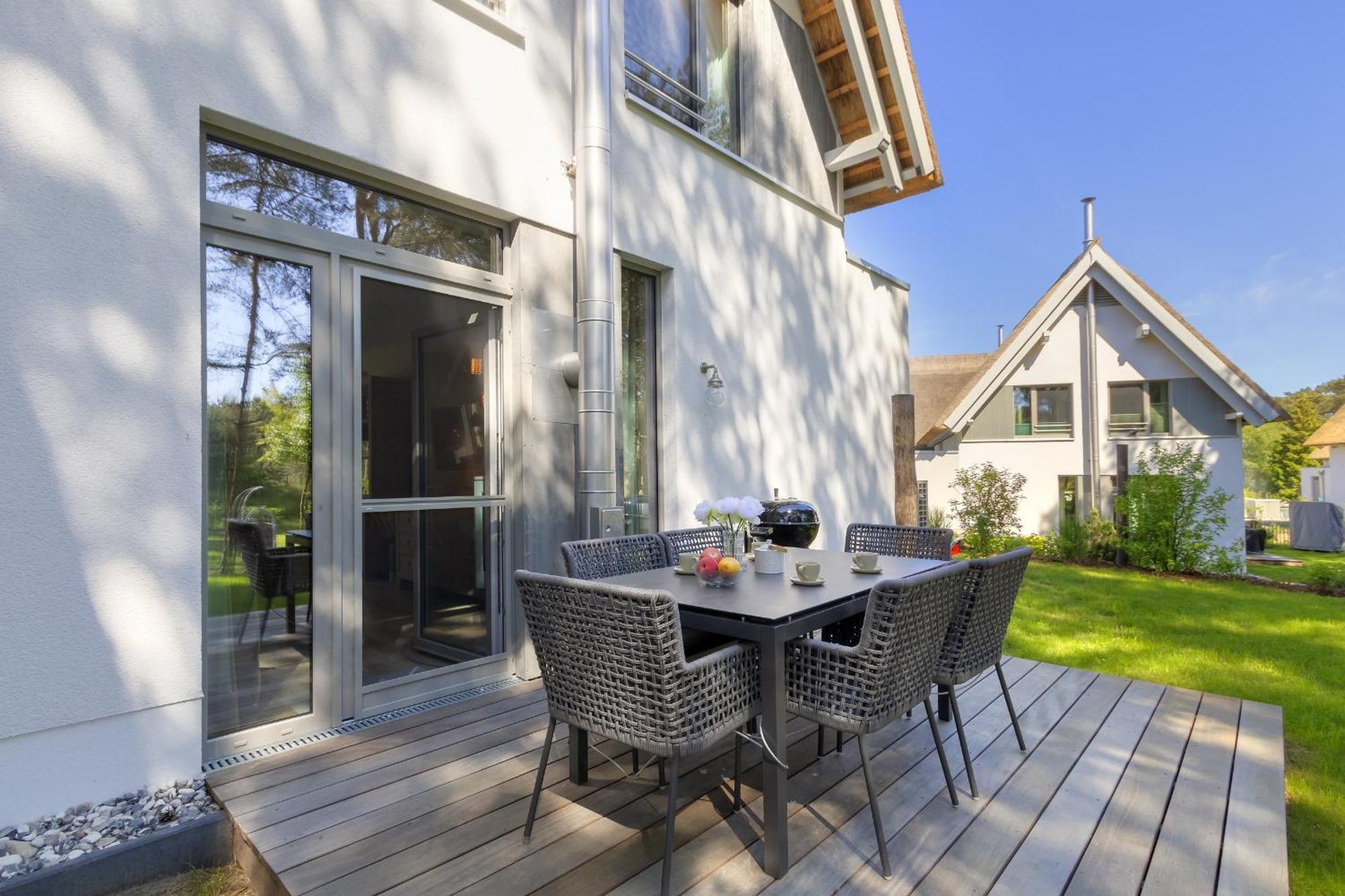 Ferienhaus Lodino Lodge Mit Sauna Und Kamin 洛丁 外观 照片